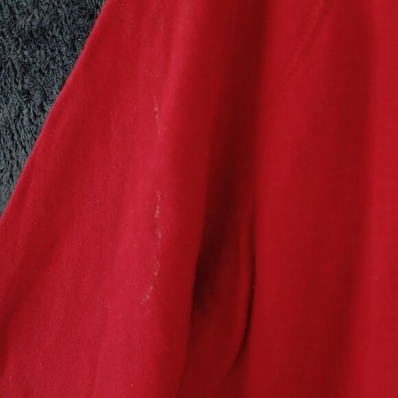 Air Force Sweatshirt US Air Force Officer Training School RARE VINTAGE Red White - Picture 2 of 5